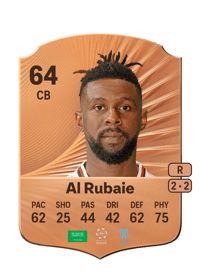 Saeed Al Rubaie Rare 64 OVR
