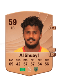 Ibrahim Al Shuayl Common 59 OVR