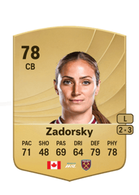 Shelina Zadorsky Common 78 OVR