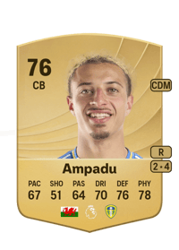 Ethan Ampadu Common 76 OVR