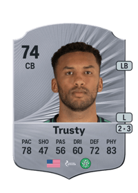 Auston Trusty Rare 74 OVR