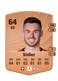 Silvan Sidler Common 64 OVR