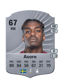 Joel Asoro Rare 67 OVR