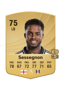 Ryan Sessegnon Common 75 OVR