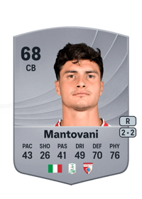 Valerio Mantovani Common 68 Overall Rating