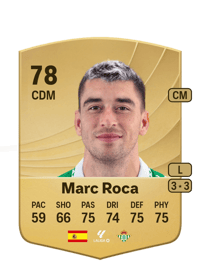 Marc Roca Common 78 OVR