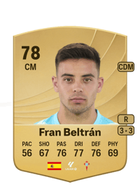 Fran Beltrán Common 78 OVR