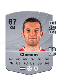 Pelle Clement Common 67 OVR