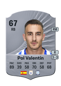 Pol Valentín Rare 67 OVR