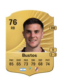 Fabricio Bustos Rare 76 OVR