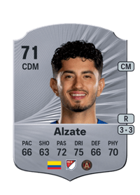 Steven Alzate Rare 71 OVR