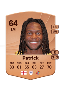 Omari Patrick Common 64 OVR