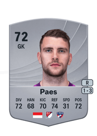 Maarten Paes Common 72 OVR