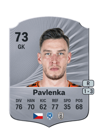 Jiří Pavlenka Rare 73 OVR