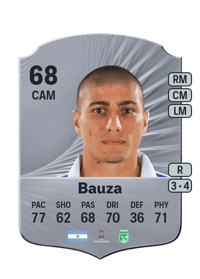 Juan Bauza Rare 68 OVR