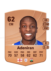 Dennis Adeniran Common 62 OVR