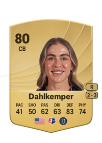 Abby Dahlkemper Common 80 OVR