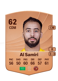 Khaled Al Samiri Common 62 OVR