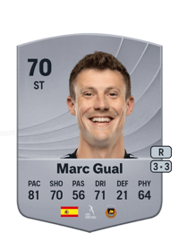 Marc Gual Common 70 OVR