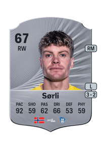 Sondre Sørli Rare 67 OVR