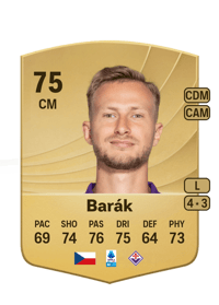 Antonín Barák Common 75 OVR