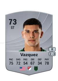 Brandon Vazquez Common 73 OVR