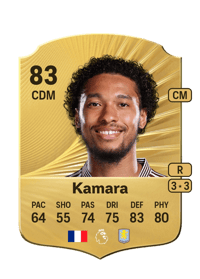 Boubacar Kamara Rare 83 OVR