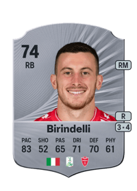 Samuele Birindelli Rare 74 OVR