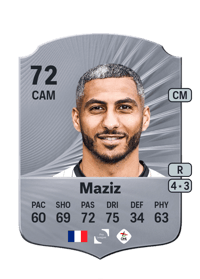 Youssef Maziz Rare 72 OVR