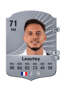 Antoine Leautey Rare 71 OVR