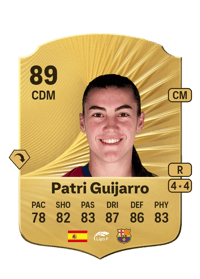 Patri Guijarro Rare 89 OVR