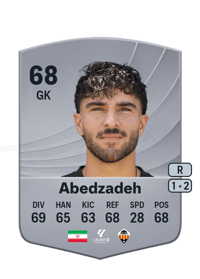 Amir Abedzadeh Common 68 OVR