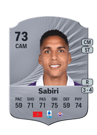 Abdelhamid Sabiri Rare 73 OVR