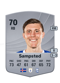 Alfons Sampsted Common 70 OVR