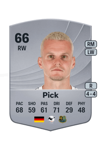 Florian Pick Common 66 OVR