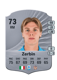 Alessio Zerbin Rare 73 OVR