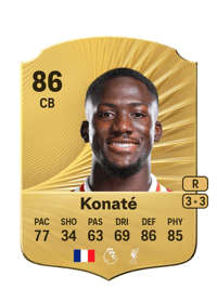 Ibrahima Konaté Rare 86 OVR