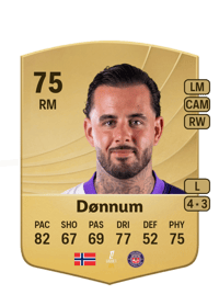 Aron Dønnum Common 75 OVR