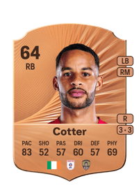 Barry Cotter Rare 64 OVR