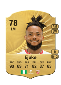 Chidera Ejuke Rare 78 OVR