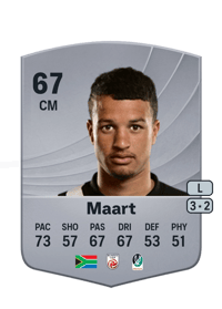 Yusuf Maart Common 67 OVR