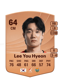 Lee You Hyeon Common 64 OVR