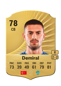 Merih Demiral Rare 78 OVR