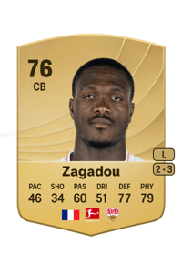 Dan-Axel Zagadou Common 76 OVR