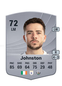 Mikey Johnston Common 72 OVR