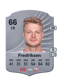 Ulrik Fredriksen Rare 66 OVR