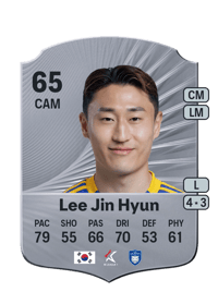 Lee Jin Hyun Rare 65 OVR