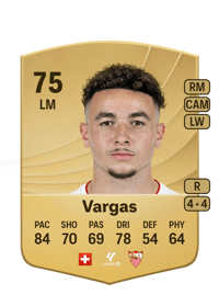 Ruben Vargas Common 75 OVR