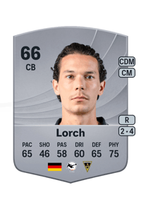 Jeremias Lorch Common 66 OVR
