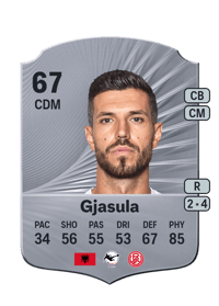 Klaus Gjasula Rare 67 OVR